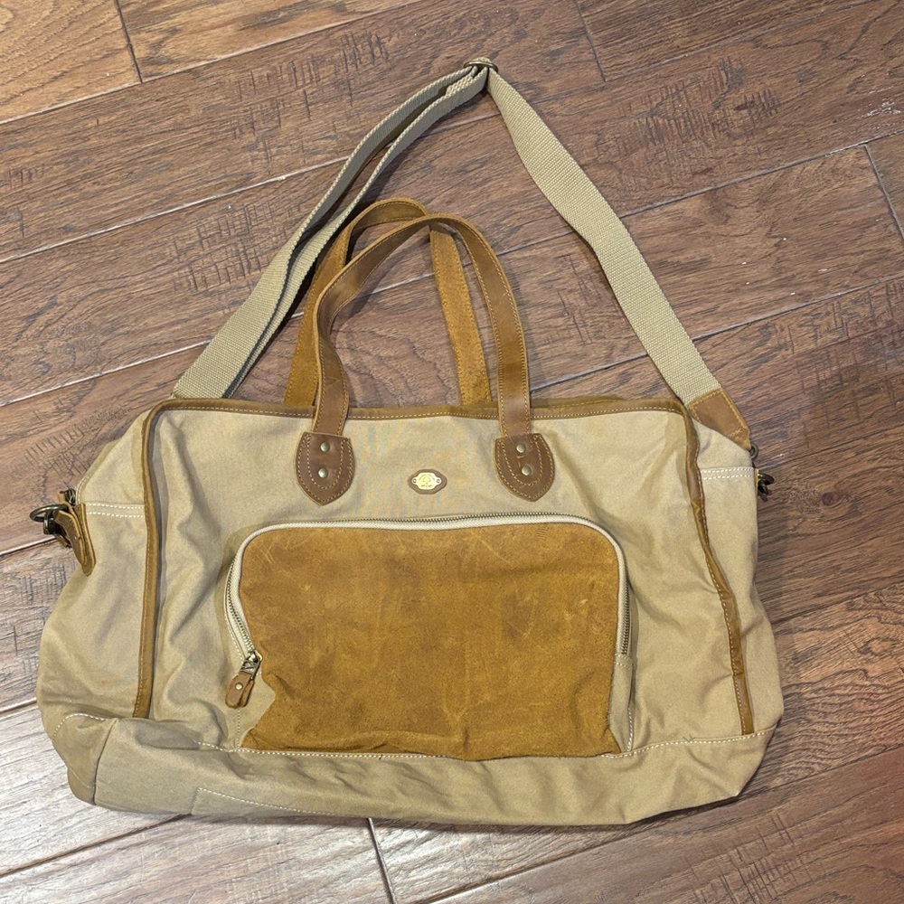 TSD Weekender Tan and Brown Men's Bag
